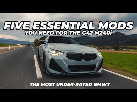 Potenzial freisetzen: Die 5 wichtigsten Modifikationen für Ihren BMW G42 2er/M240i #bmw #g42