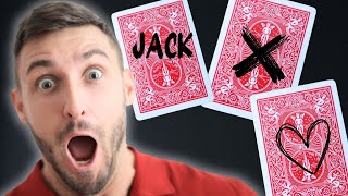 AMAZING PREDICTION!!! EASY CARD TRICK - Freely Named Card is Marked!