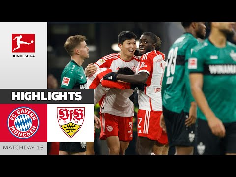 Resumen de Bayern München vs Stuttgart Matchday 15