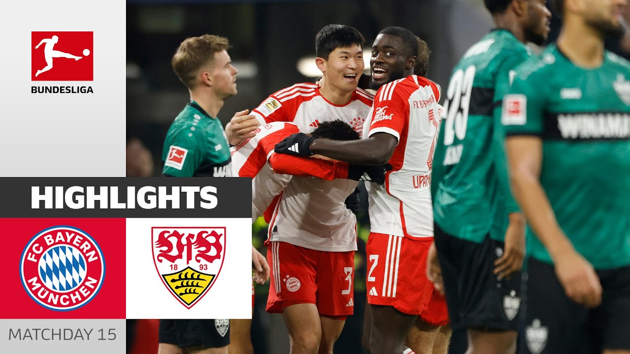 FC Bayern München vs VfB Stuttgart highlights