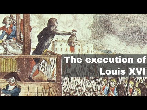 21st January 1793: Louis XVI executed by guillotine for committing high treason