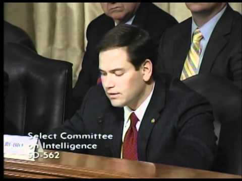 Sen. Marco Rubio Attends Intelligence Confirmation Hearing For Stephanie O'Sullivan