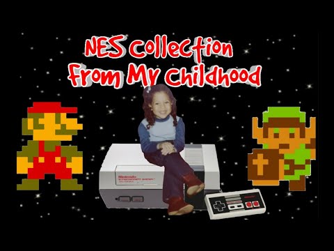 My NES Collection from my Childhood