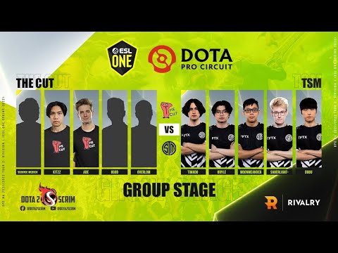 The Cut vs TSM - DPC NA 2021/22 Tour 2: Division I - Group Stage - B03