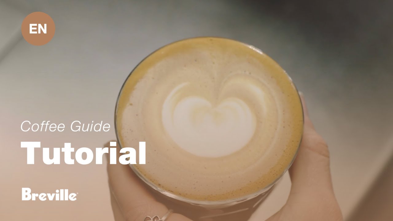 How to create latte art: the dot