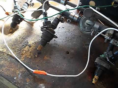 unsticking stuck fuel injectors Video