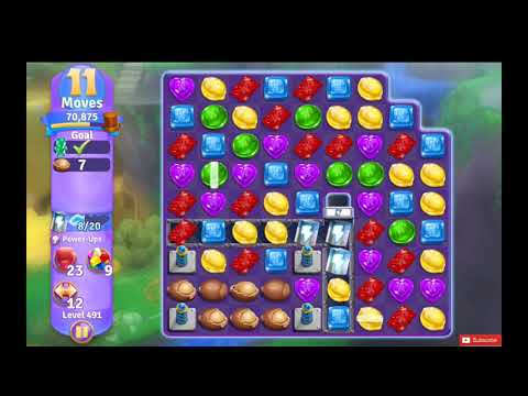 Wonka's World of Candy Level 491 NO BOOSTERS - A S GAMING