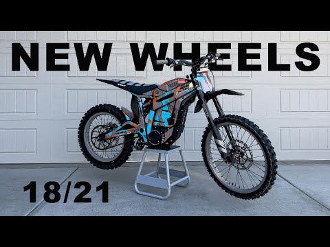 Talaria Sting R 18/21” Wheel-Set Install And Test Ride!