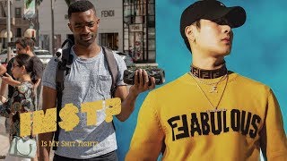 Jackson Wang - Fendiman: STREET REACTIONS in Beverly Hills