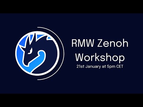 Live rmw_zenoh Workshop (Jan 2025)