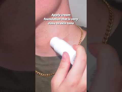 We all get them… HOW TO COVER A HICKEY #hickey #makeup #coveruptattoo #makeuptips