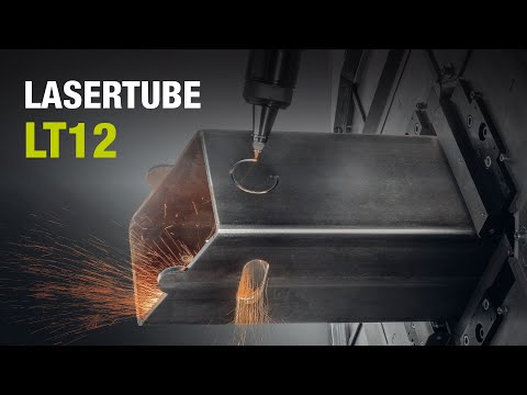 3D Fiber Laser Cutting for Long Tubes and Structural Materials | Lasertube LT12 | BLM GROUP