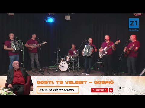 Tamburaška fešta u Rubala Showu: TS Velebit iz Gospića u svom elementu!