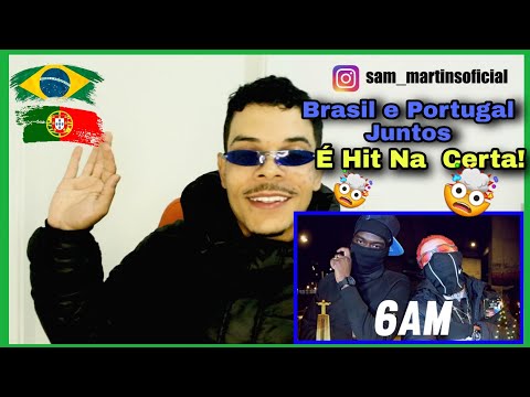 Minguito x Mc Anjim - 6AM (prod by Mizzy Miles)-  [Brasileiro React a Rap de  🇧🇷 🇵🇹 Juntos!