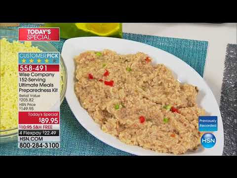 HSN | Preparedness Event featuring Wise Foods 09.06.2017 - 06 AM