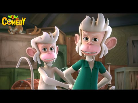 Asli Chugli Naqli Chugli | 🎪 Guddu - The Circus King | E05 | Funny Animal Adventures | Wow Comedy