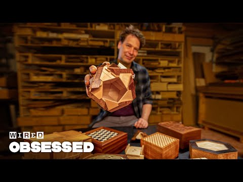 How This Guy Makes the World's Best Puzzle Boxes | Obsessed | WIRED