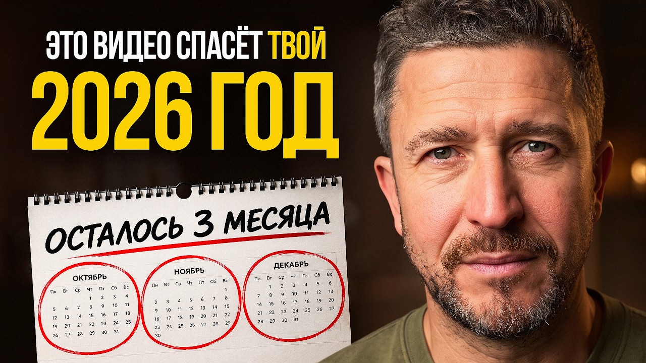 Как за 3 месяца закрыть ЦЕЛЬ, которую ты откладывал весь ГОД