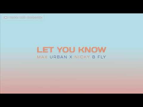 Max Urban x Nicky B Fly - Let You Know (Teaser)