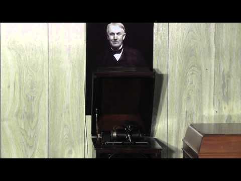 Edison blue amberol cylinder 5200 - The Sinking of the Titanic by E.V. Stoneman