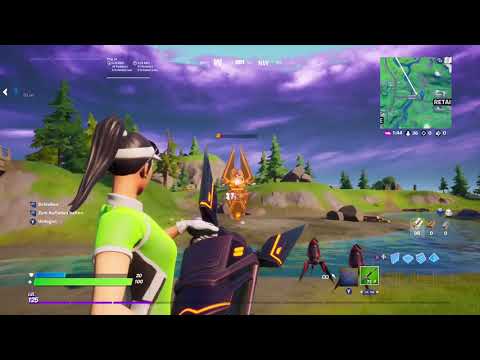 Fortnite Gameplay | Spawn Locations Gorgers + How to eliminate the Galactus drone easily