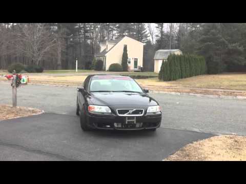 Volvo S60R straight pipe exhaust sound