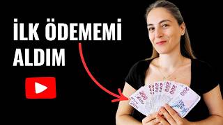 Youtube'dan İlk Ödememi Aldım🧿Bir Maşallahınızı Alırım🧿🤗
