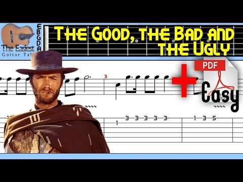 The Good, the Bad and the Ugly Theme Guitar Tab