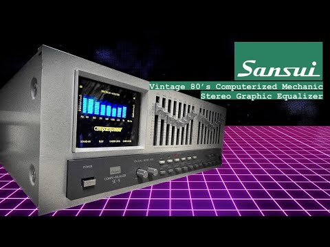 SANSUI SE-9 🌈RaRe🌈 Vintage Stereo Graphic Equalizer image 6