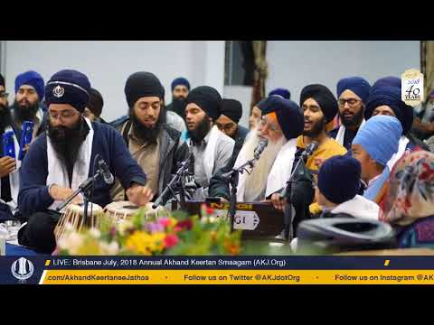 028 Brisbane July 2018 - Friday Evening - Bhai Jasbir Singh Jee Mohali