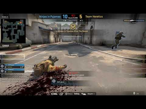 CS:GO - f0rest madness (from NiP vs Heretics earlier today)