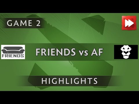 Friends vs Team AD FINEM [Game 2] Royal Arena - Dota Highlights