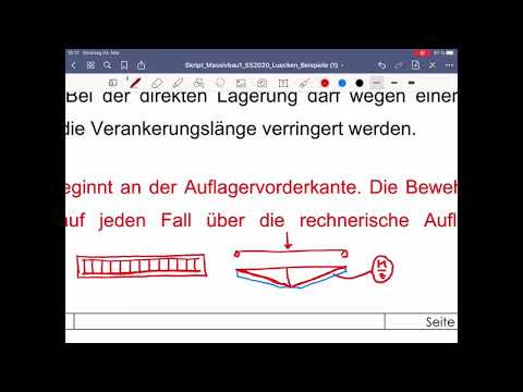 Massivbau 1, Vorlesung 16 - Bewehrungsführung