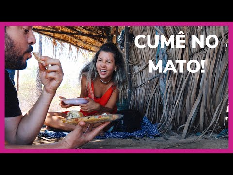 CHURRASCO de FRUTOS DO MAR 🦞 em um PARAÍSO no CEARÁ - Comunidade Quilombola do Cumbe | RIO4FUN