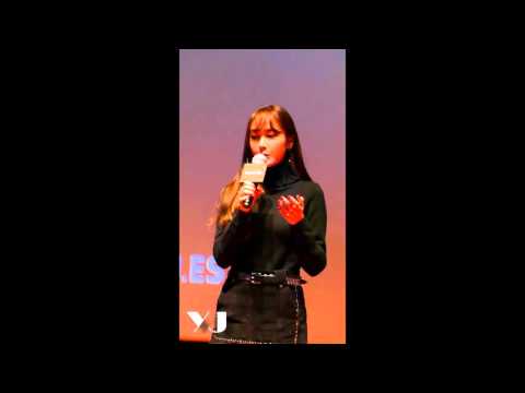 151107 Jessica J ESTINA RED Fansign event 2