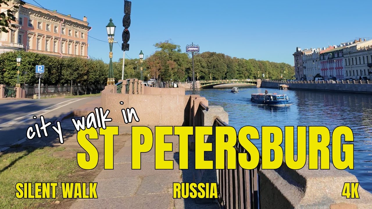 Immersive street-level walking tour through St Petersburg Downtown, United States, showcasing authentic urban landscapes, local architecture, and the vibrant atmosphere of the city's neighborhoods