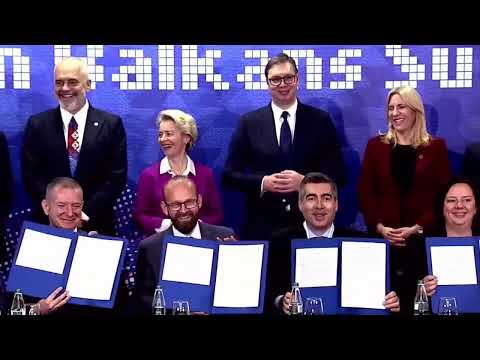 Tirana, ceremonija potpisivanja sporazuma