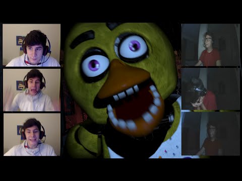 MORREMOS DE SUSTO! - Five Nights at Freddy's MULTIPLAYER!
