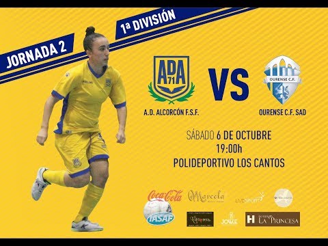 A.D. Alcorcon FSF - Ourense Envialia. Jornada 2