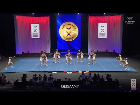 Team Germany Jr All Girl Elite ICU World Cheerleading Championship 2024 Semi Finals