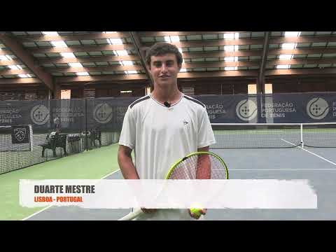 Duarte Mestre - College tennis recruiting video Fall 2023