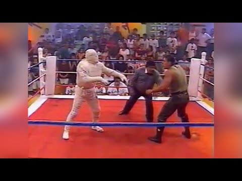 MEMÓRIA DA LUTA LIVRE   LA MÚMIA vs SOLDADO IGOR