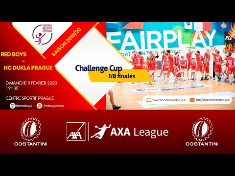 HC Dukla Praha (37) - (24) Red Boys Differdange