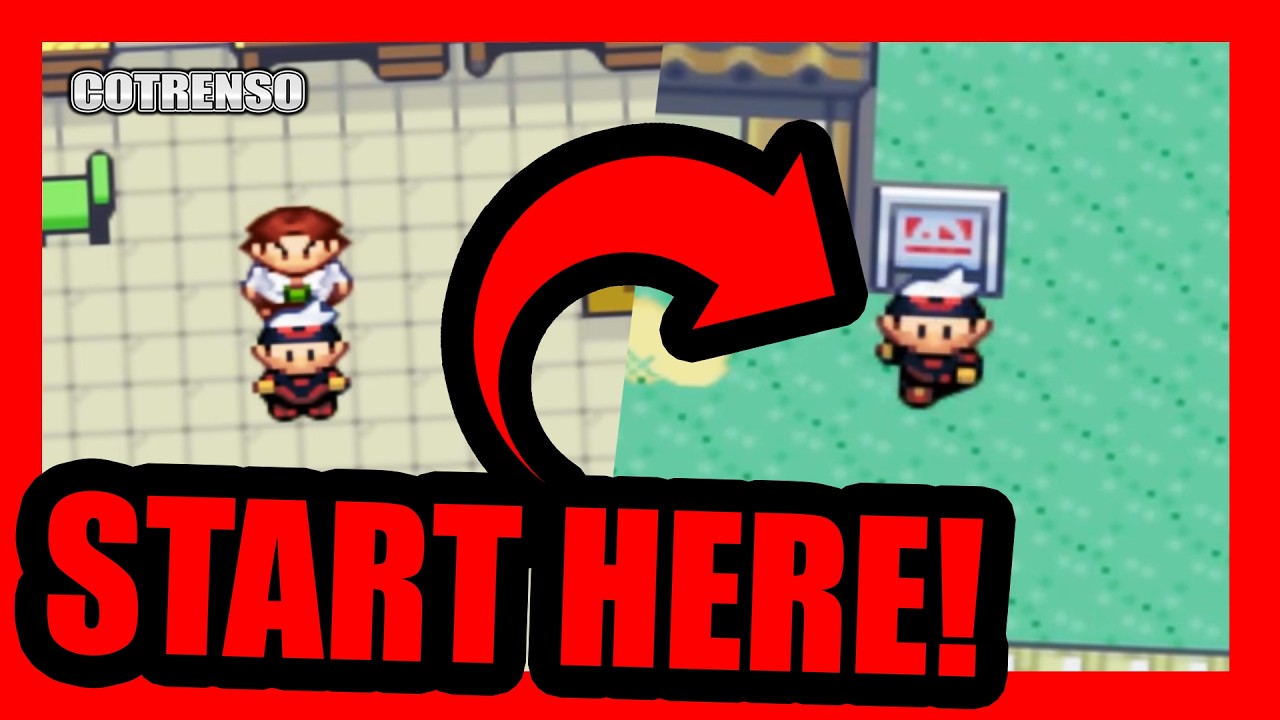 🚀 WHAT TO DO in the BEGINNING of POKÉMON RUBY, SAPPHIRE & EMERALD (START GUIDE!) 📍✨