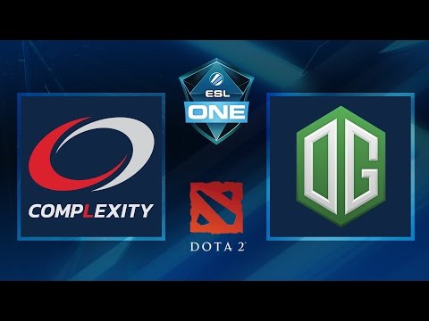 Dota 2 - CompLexity vs. OG - Game 1 - ESL One Frankfurt 2016 - Groupstage