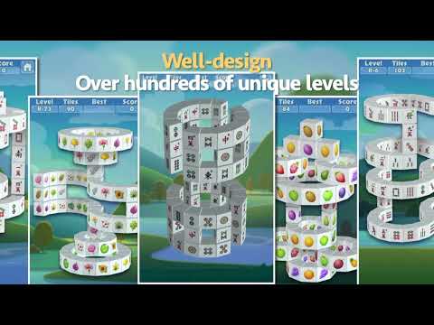 3D Mahjong Triple Tile Match Video