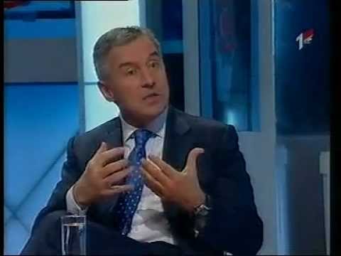 Milo Đukanović u emisiji "U centar" 21. septembra 2012. godine
