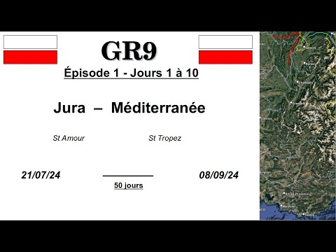 GR9, grande marche 50 jours par Lucas - Épisode 1 - Jours 1 à 10