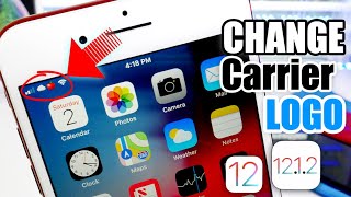 ChangeCarrierLogooniPhoneNoJailbreakNocomputeriOS12-12.1.2