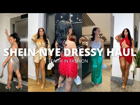 SHEIN Dressy Outfits / New Years Eve Dresses Try On...
